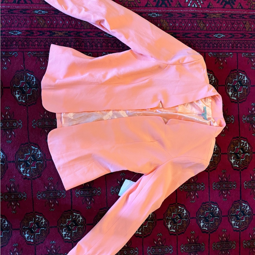 Neon salmon Women's Blazer